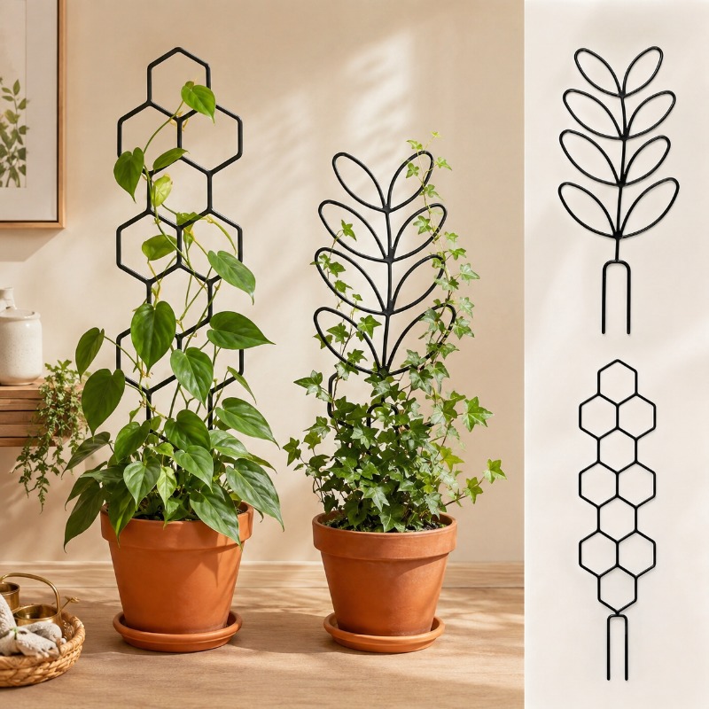 Plant Support Stake - 2/4pcs Plant Support Fixed Frame Lattice