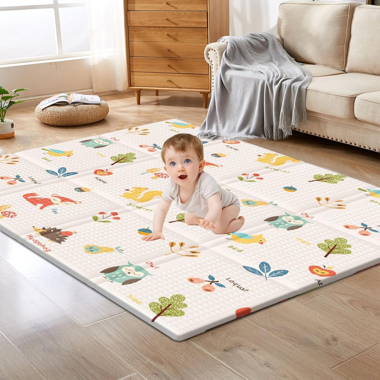 Repotting Mat - Foldable Baby Play Mat Children's Double-sided