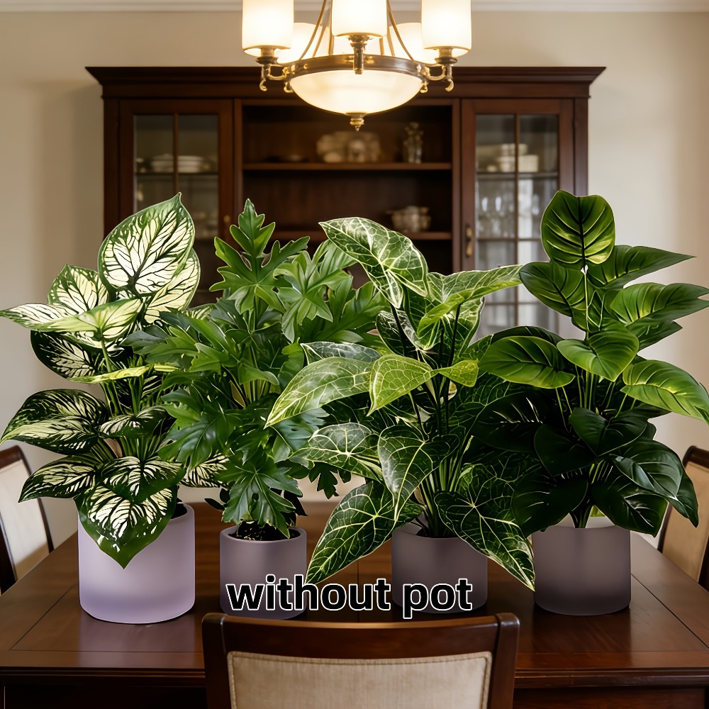 4PC Artificial Plants with 48L - Snake Plant ulasan dan harga