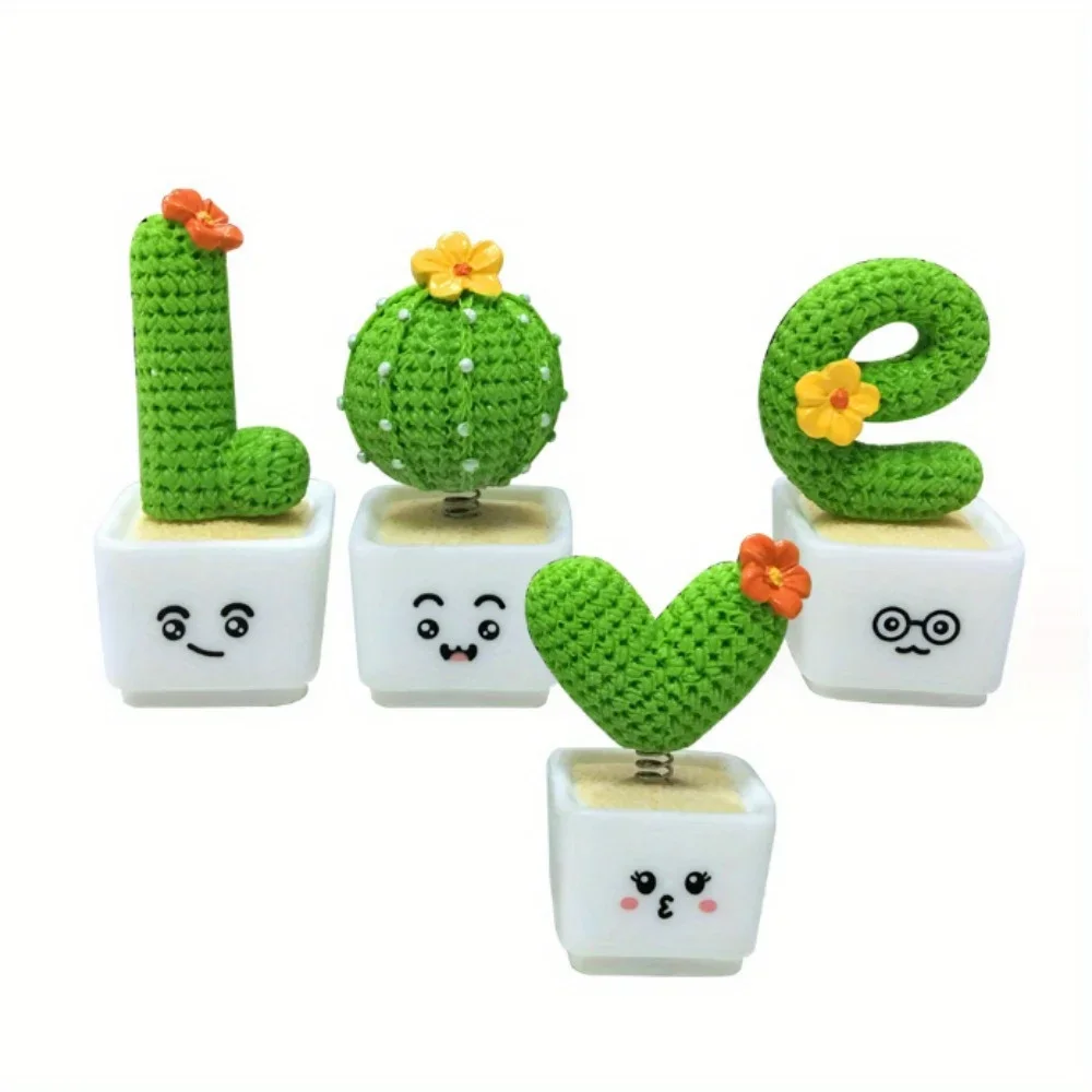 1 Set of 4 Resin Succulent Cac - Succulent Set ulasan dan harga