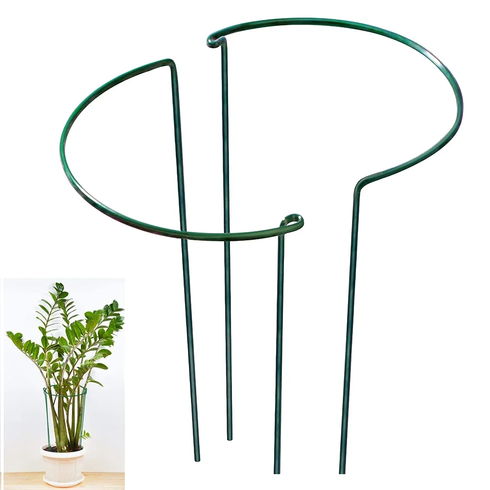 2pcs Sturdy Metal Plant Suppor - Plant Support Stake ulasan dan harga