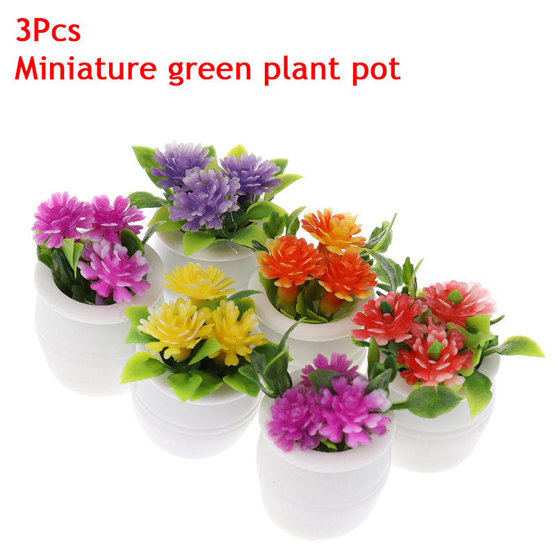3Pcs Mini Simulation Of A Doll - Plant Pot ulasan dan harga