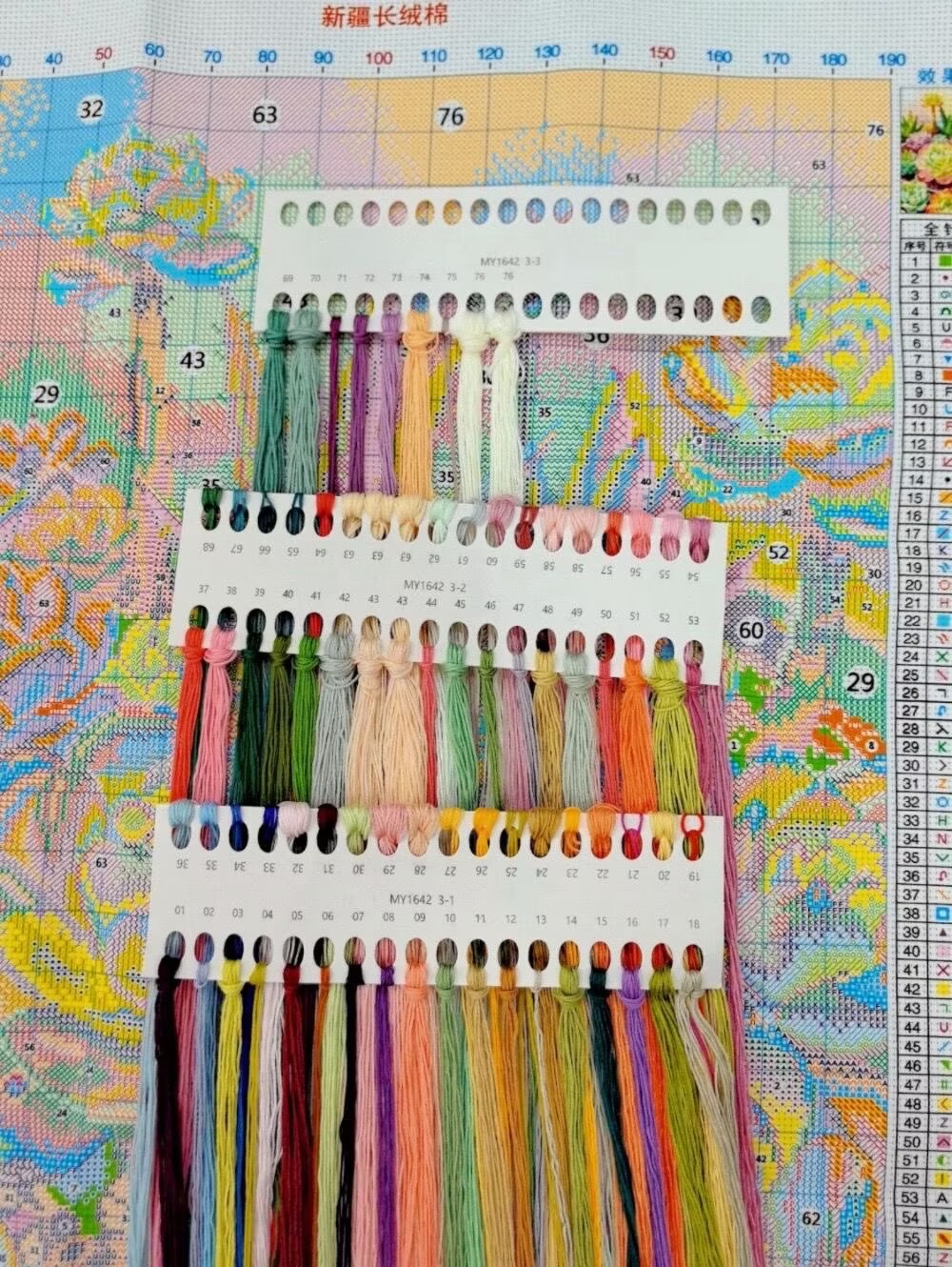 DIY 9CT 14ct Cross Stitch Embr - Succulent Set ulasan dan harga