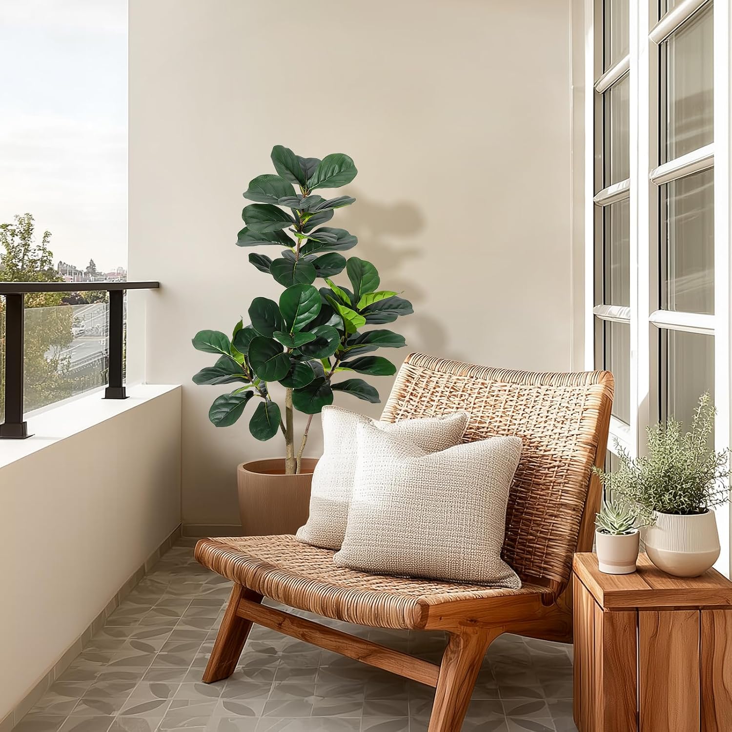4 ft Fiddle Leaf Fig Tree Arti - Fiddle Leaf Fig ulasan dan harga