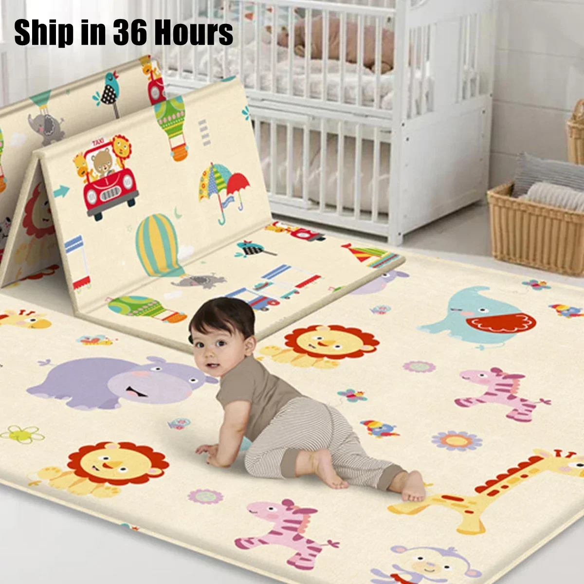 XPE Foldable Baby Play Mat Chi - Repotting Mat ulasan dan harga