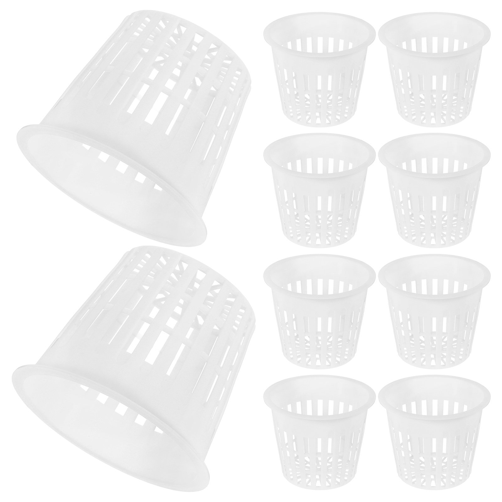 10Pcs Plastic Net Pots Mesh Hy - Plant Pot ulasan dan harga