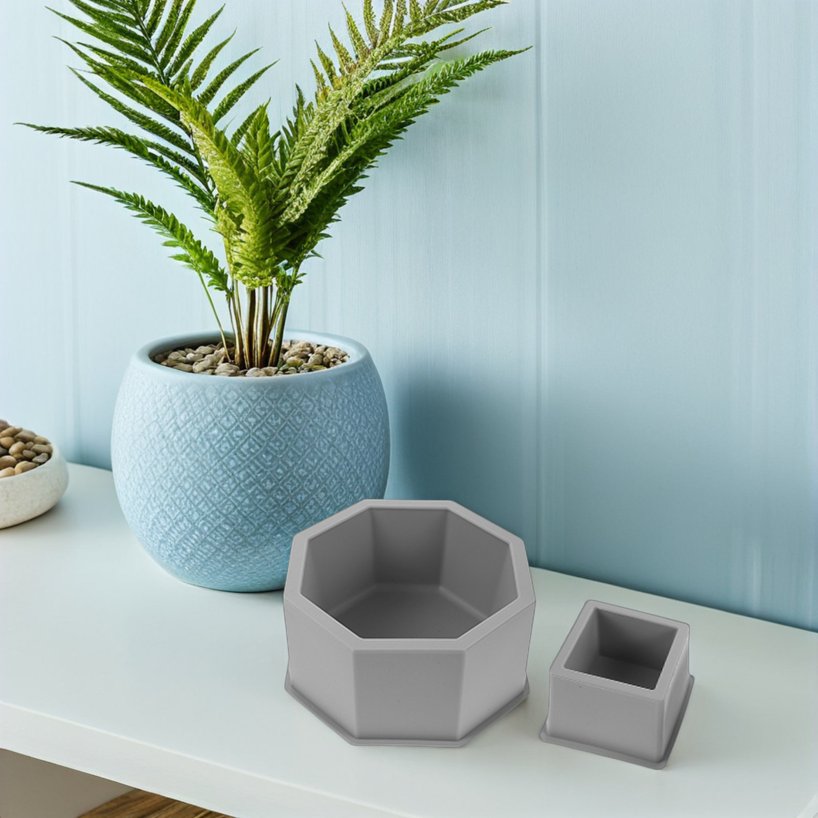 2Pcs Reusable Silicone Cement  - Succulent Set ulasan dan harga