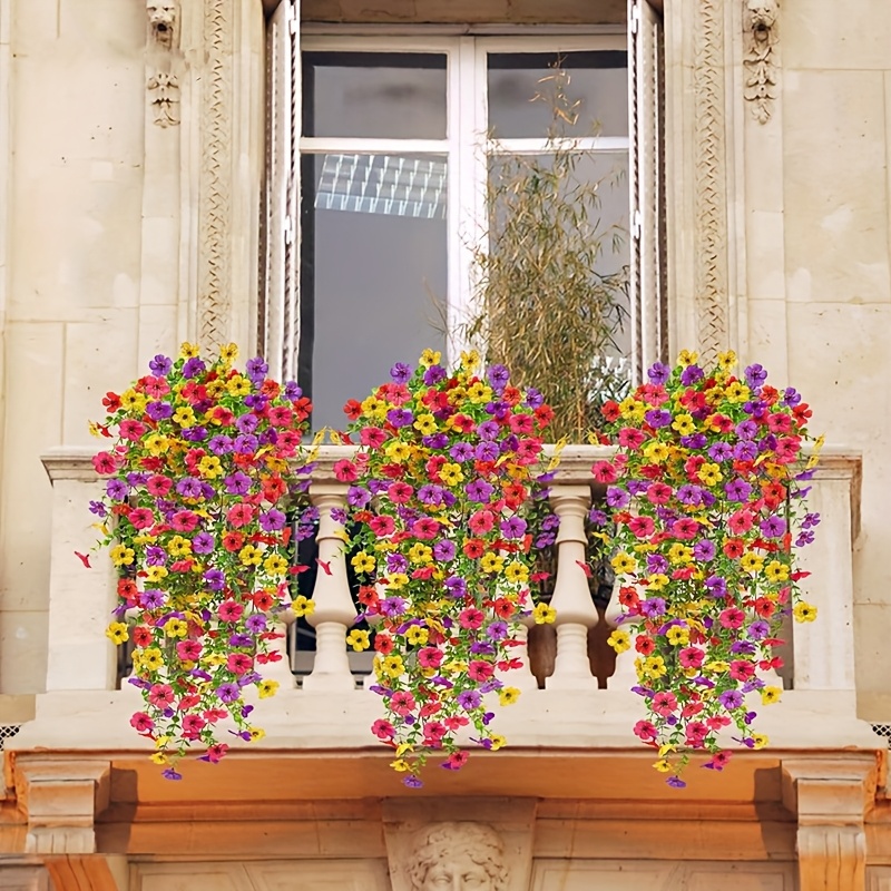 4pcs Artificial Hanging Flower - Indoor Plants ulasan dan harga