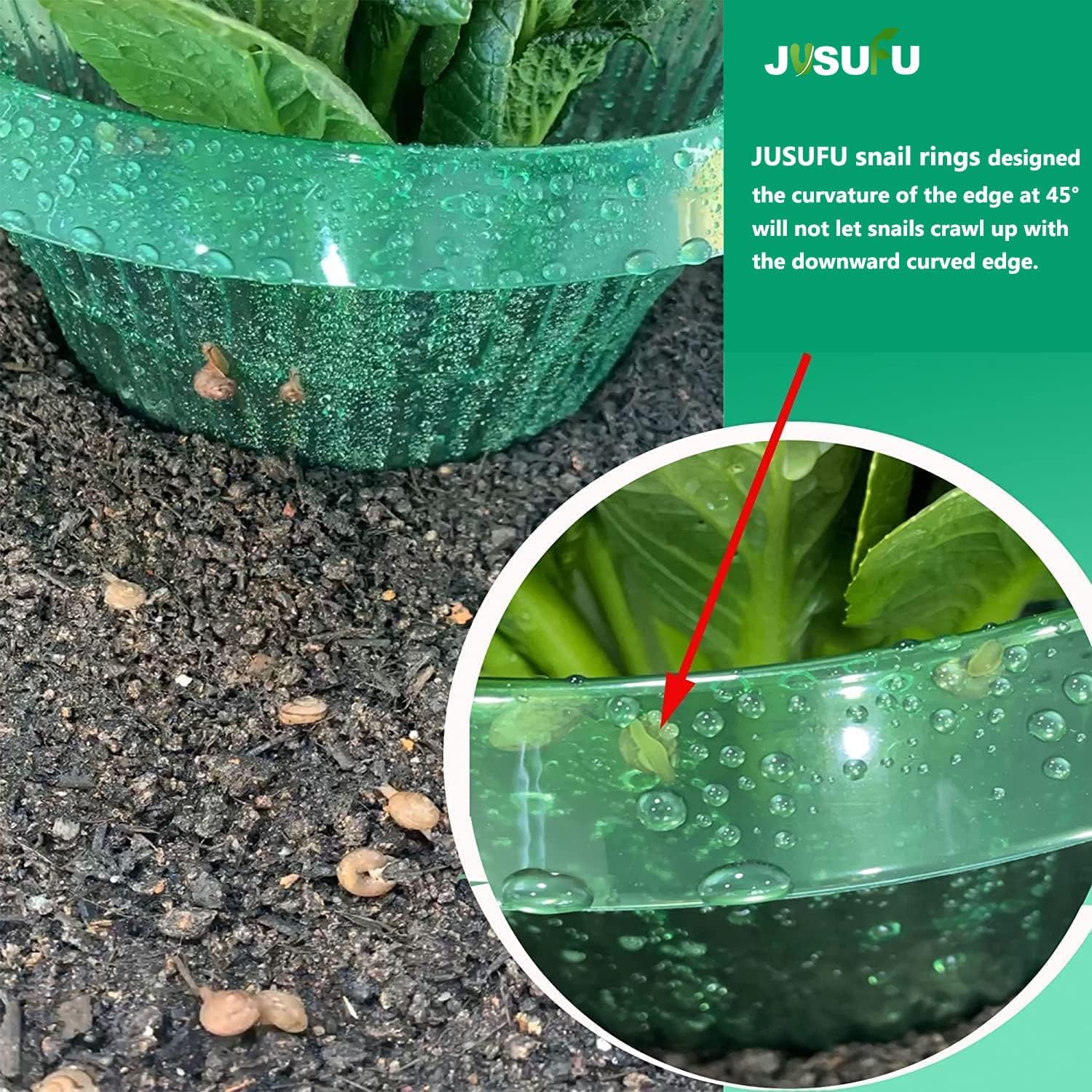 1/30pcs Plants Slug Protection - Terracotta Pot ulasan dan harga