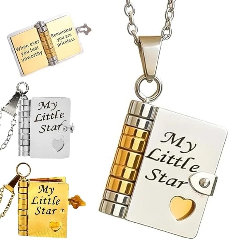 Openable Daughter Book Necklac - Snake Plant Ceramic ulasan dan harga