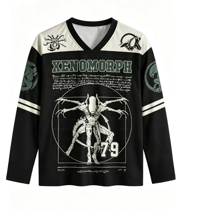 Unisex Vintage Xenomorph V Nec - Monstera ulasan dan harga