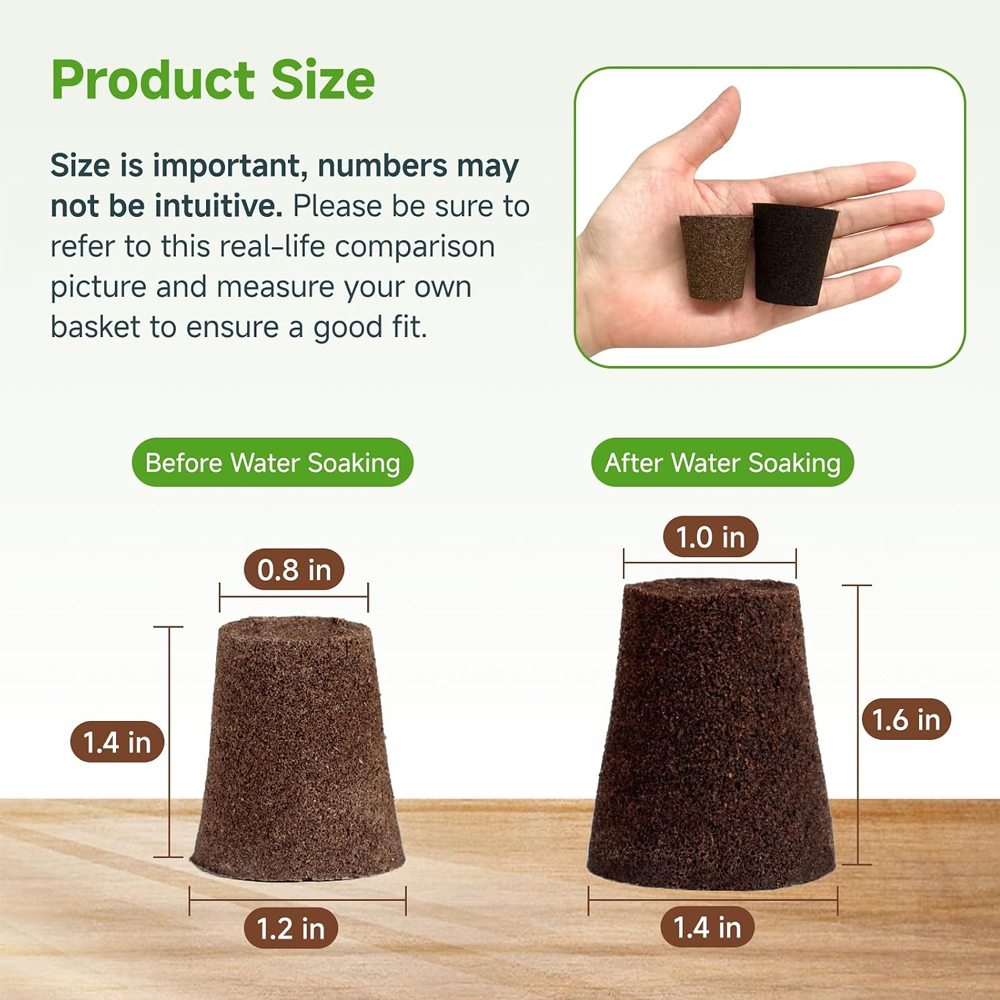 20 Hydroponic Growing Sponges, - Indoor Plants ulasan dan harga
