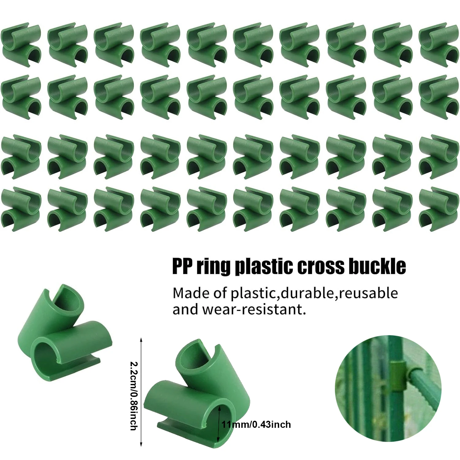 10PCS Universal Plant Support  - Plant Support Stake ulasan dan harga